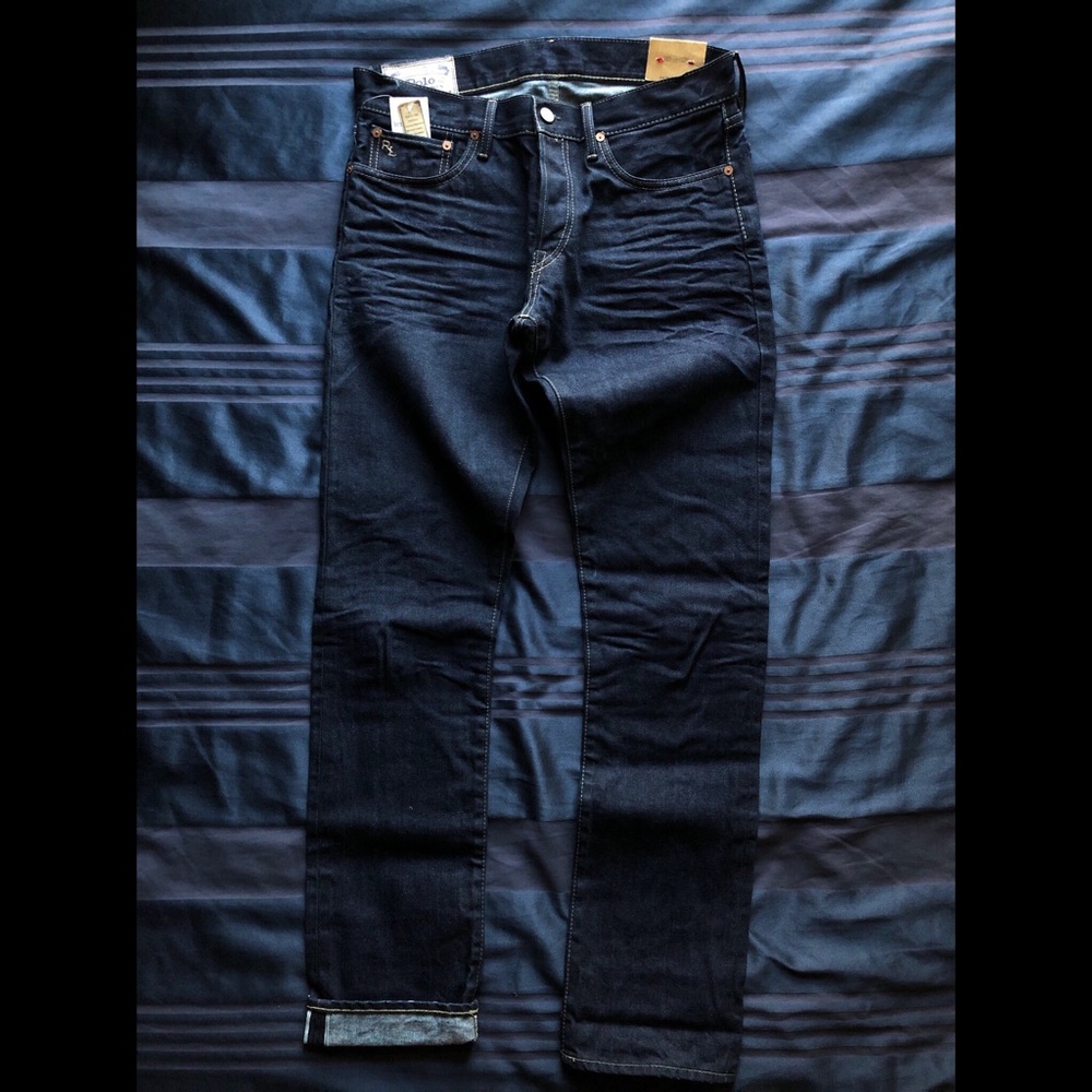 Polo Ralph Lauren Resin Rinse Selvedge Indigo Jean